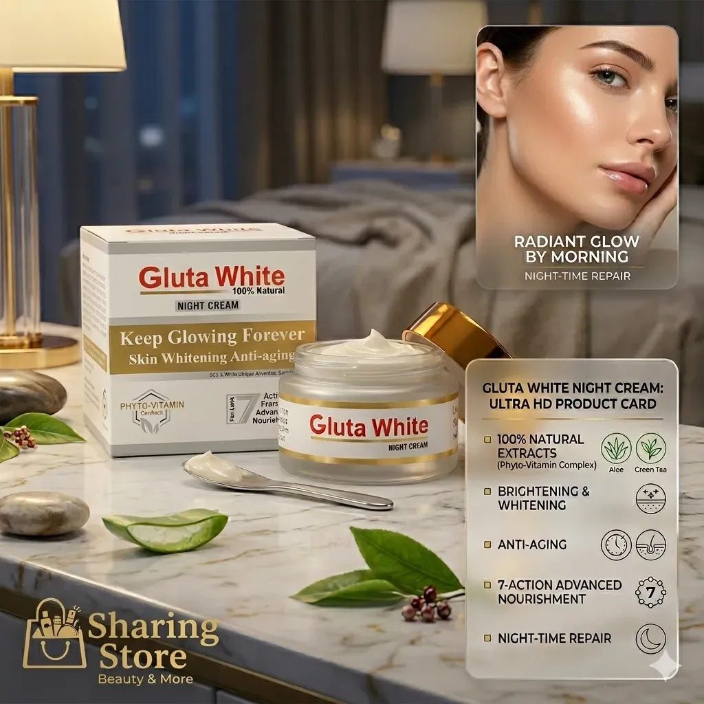 Gluta White Night Cream 100% Natural Whitening