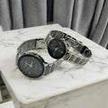 POSITIF Couple Watch – Elegant Matching His & Her Timepieces | Stylish Pair Gift For Lovers,