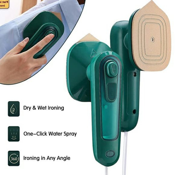 800 Watt Steam Iron Powerful Performance Smooth Glide